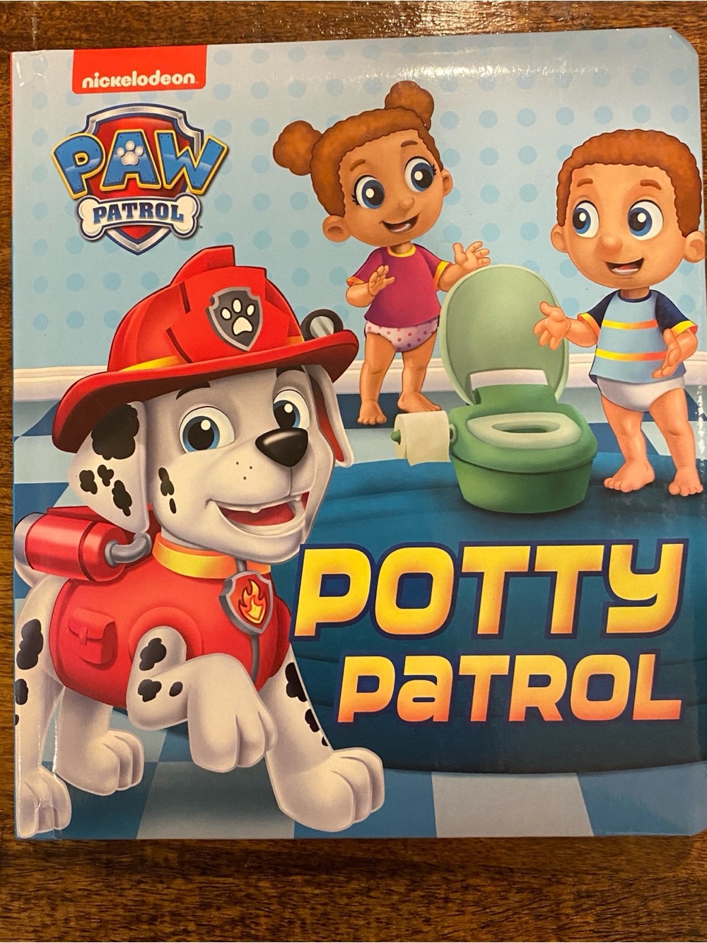 Nickelodeon Paw Patrol Potty Patrol Book - Red, Blue, Green